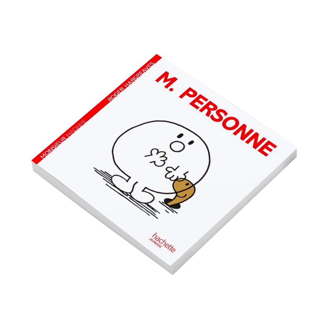 Livre - Monsieur Personne Monsieur Madame