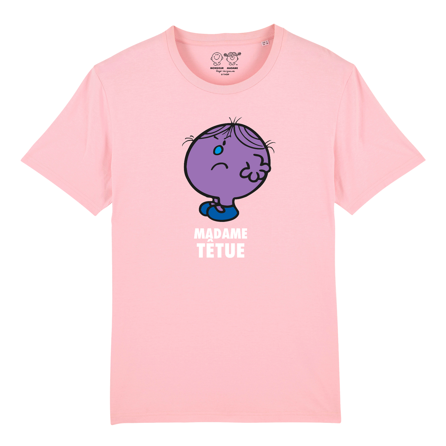 Femme - Tshirt - Madame Têtue - Monsieur Madame