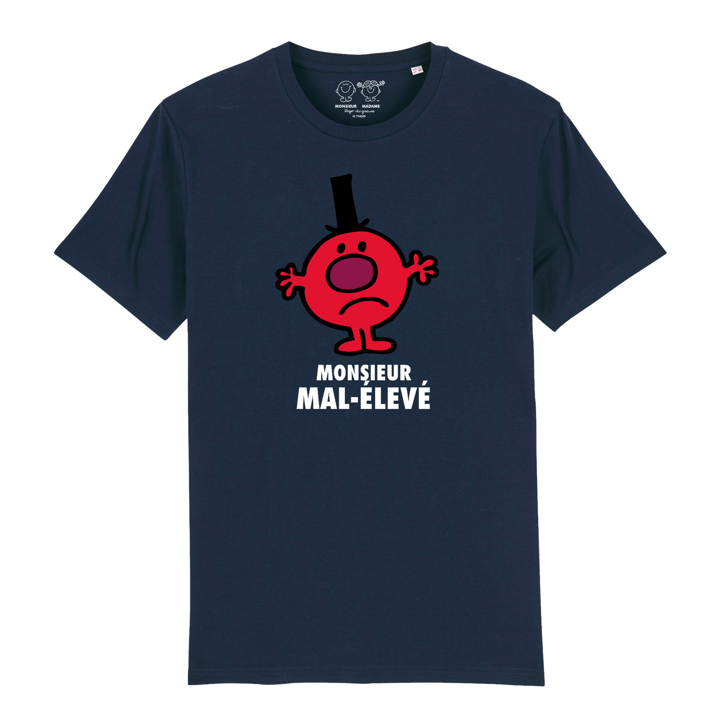 Homme - Tshirt - Monsieur Mal élevé - Monsieur Madame