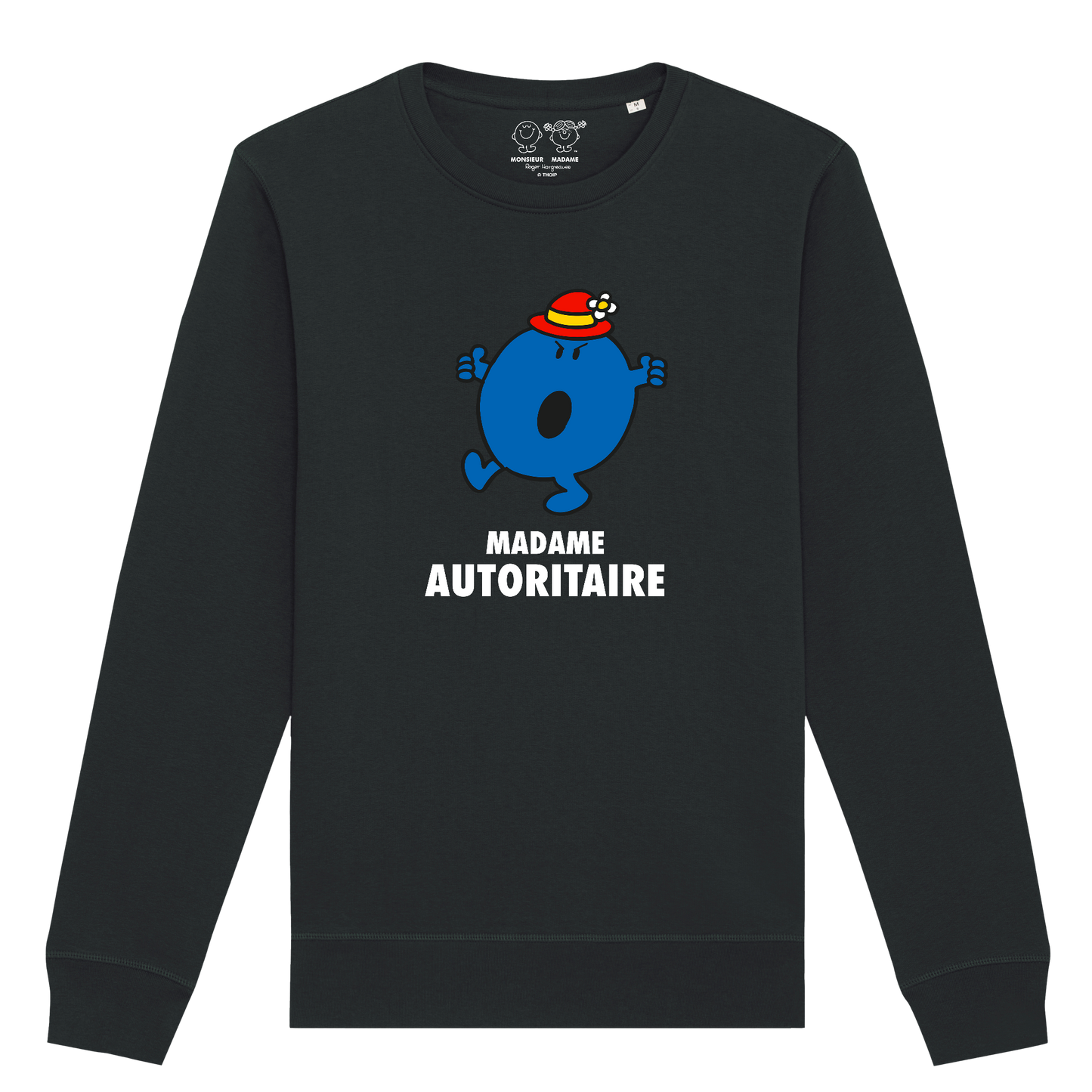 Sweatshirt Femme Madame Autoritaire Monsieur Madame