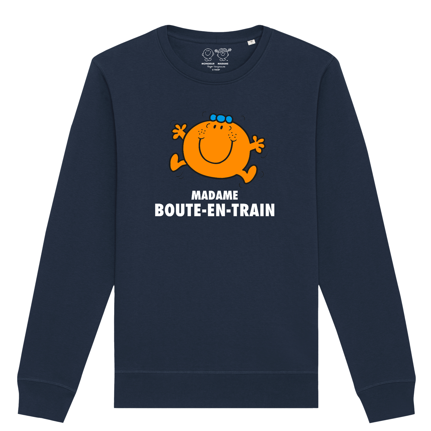 Sweatshirt Femme Madame Boute-en-train Monsieur Madame