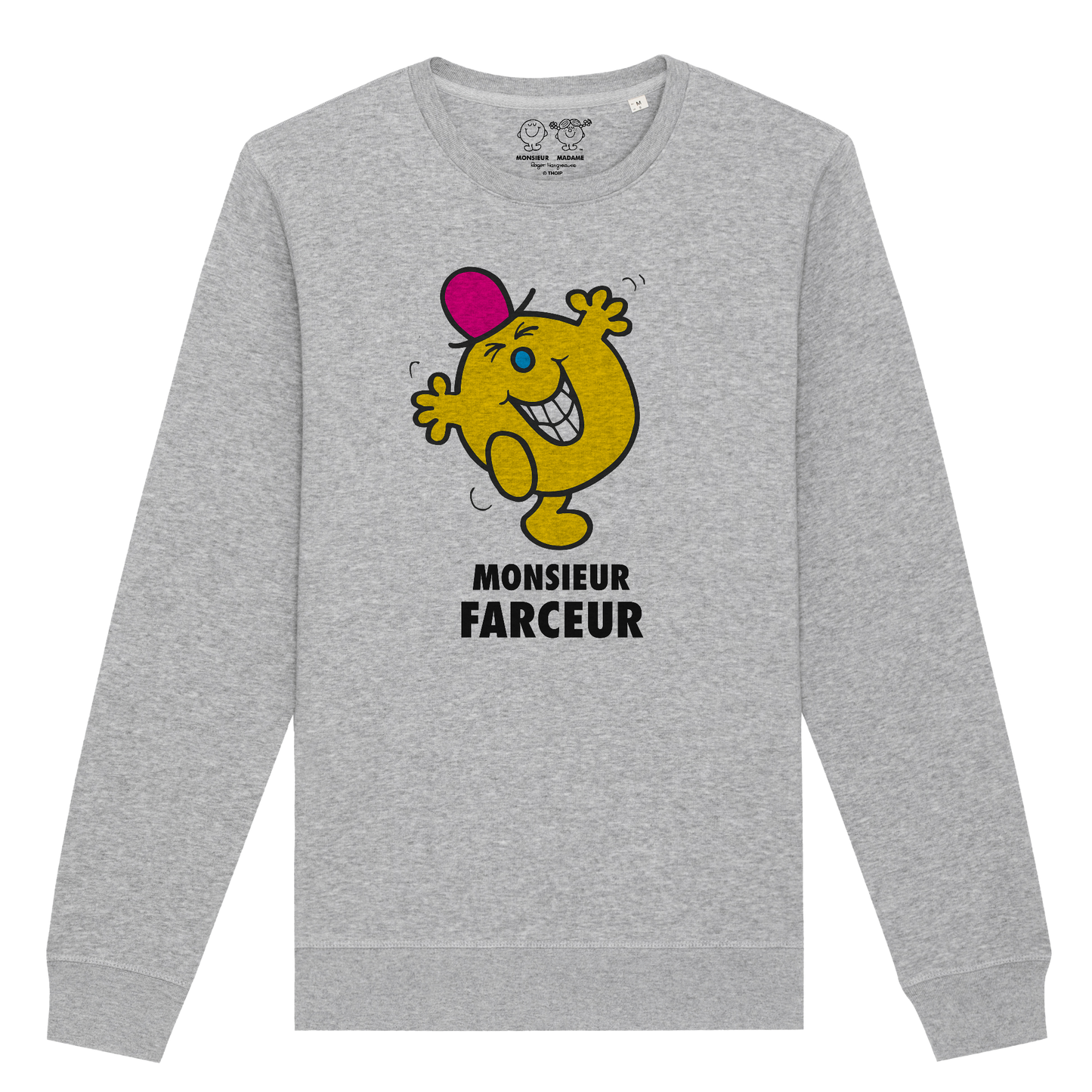 Sweatshirt Homme Monsieur Farceur Monsieur Madame