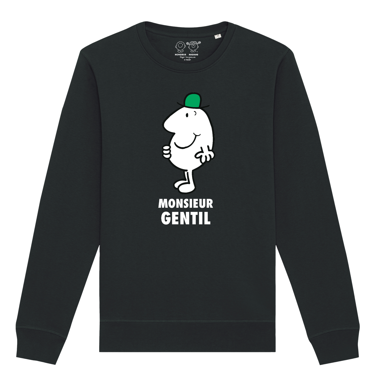 Sweatshirt Homme Monsieur Gentil Monsieur Madame