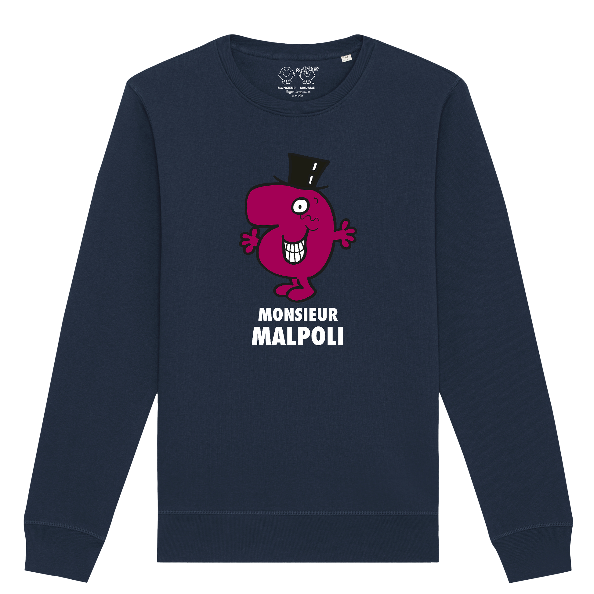 Sweatshirt Homme Monsieur Malpoli Monsieur Madame