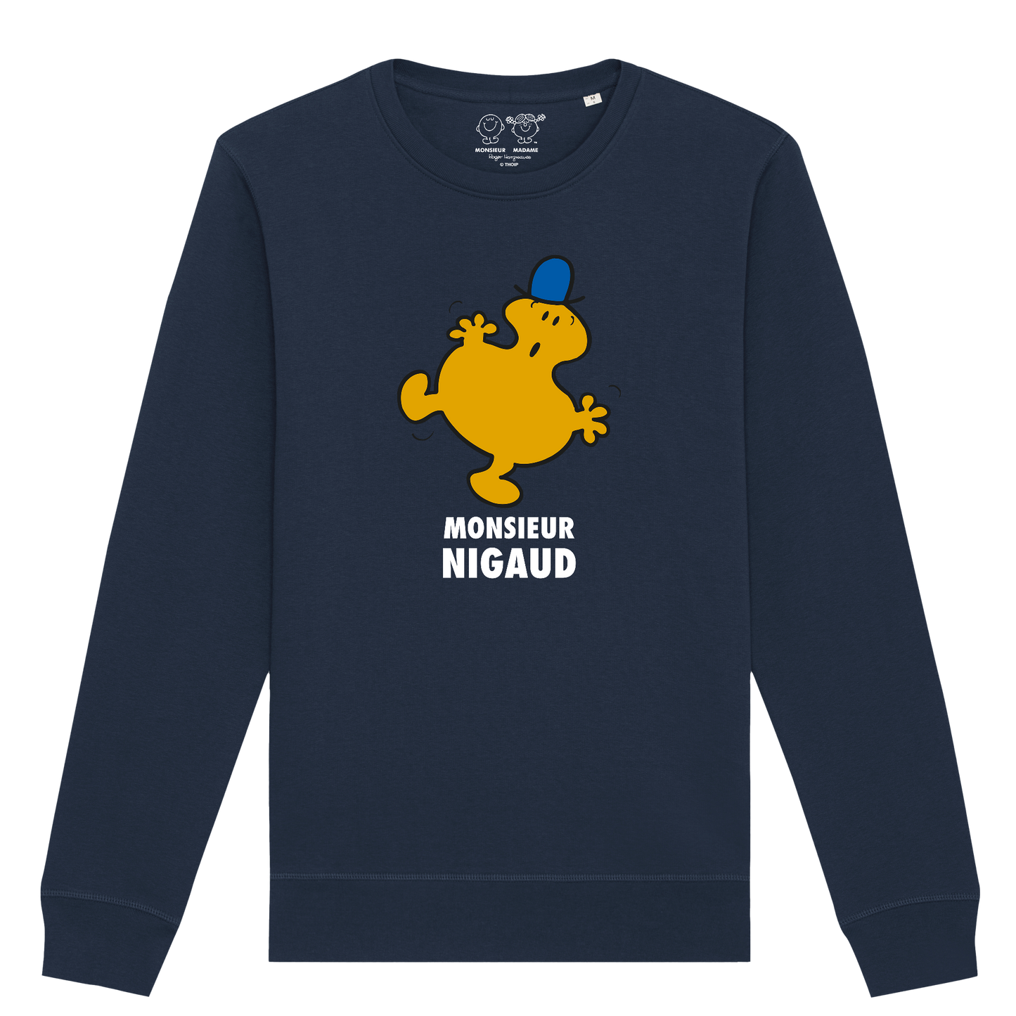 Sweatshirt Homme Monsieur Nigaud Monsieur Madame