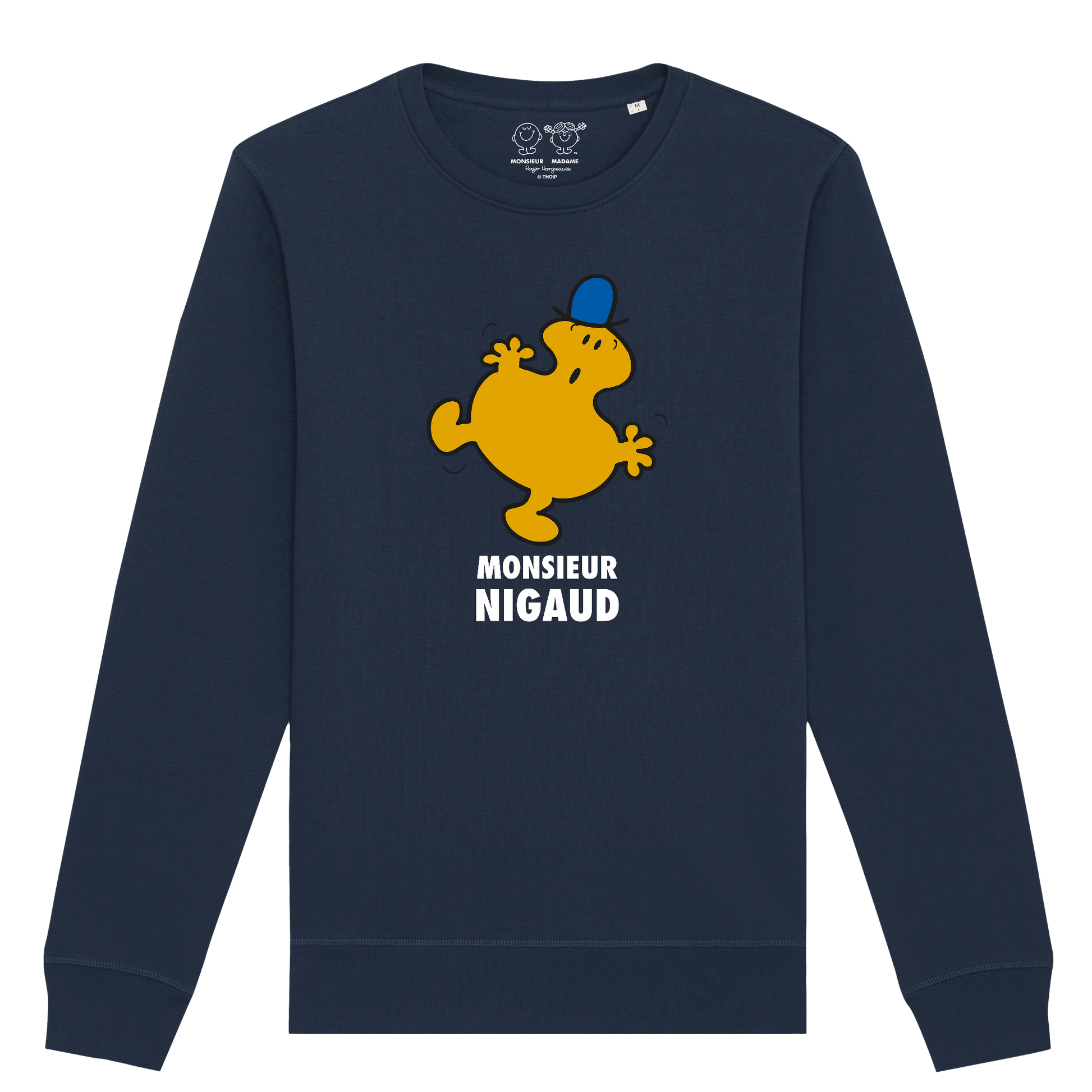 Sweatshirt Homme Monsieur Nigaud Monsieur Madame