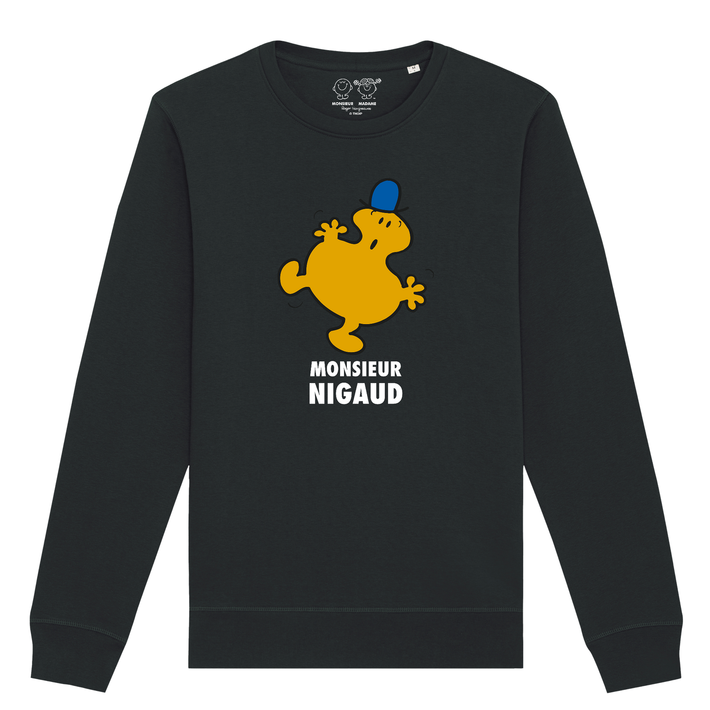 Sweatshirt Homme Monsieur Nigaud Monsieur Madame