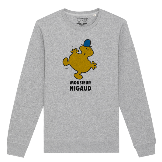 Sweatshirt Homme Monsieur Nigaud Monsieur Madame