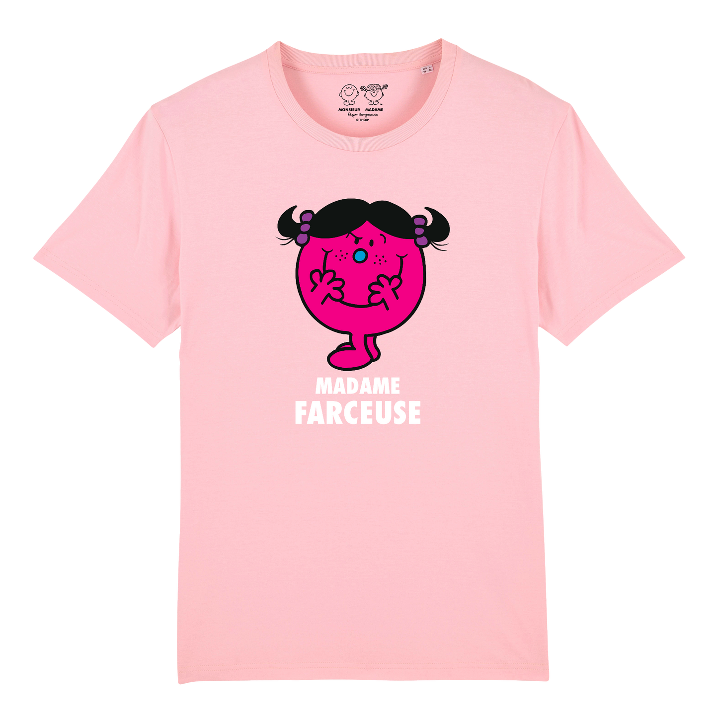 T-Shirt Femme Madame Farceuse Monsieur Madame