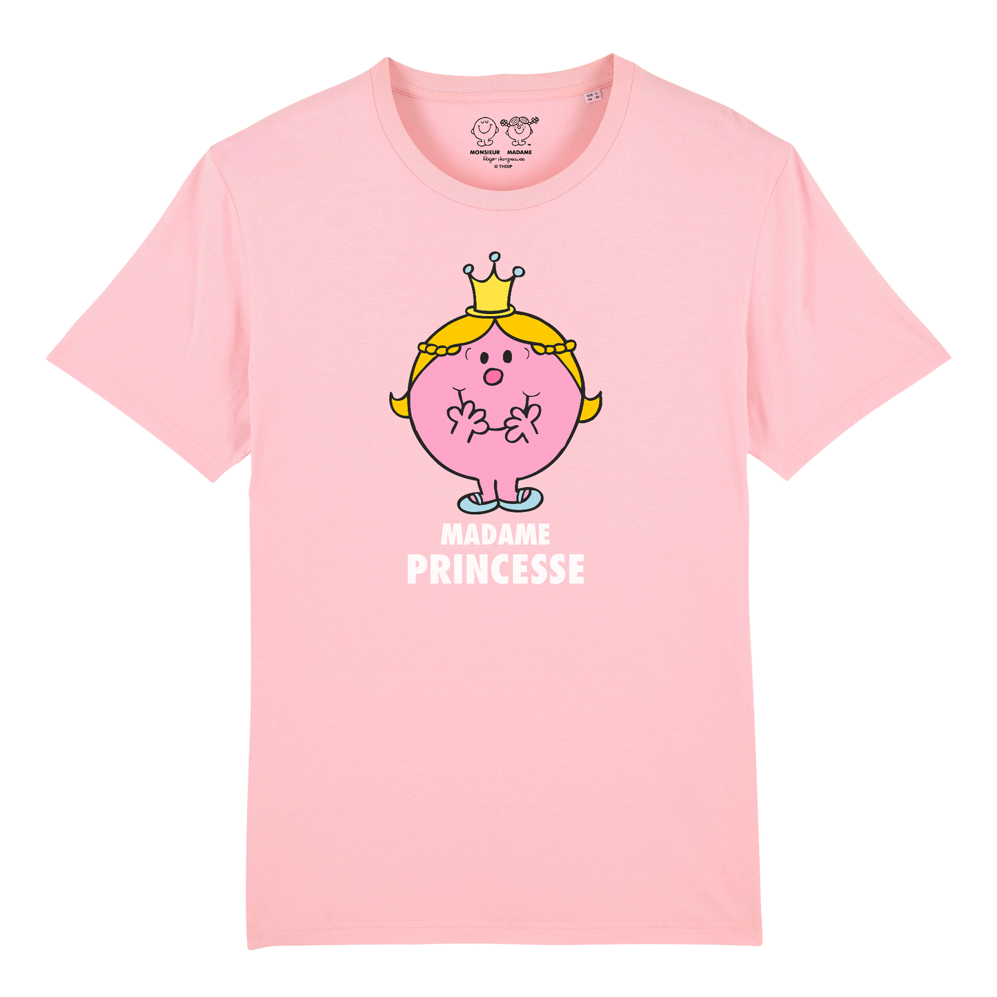 T-Shirt Femme Madame Princesse Monsieur Madame