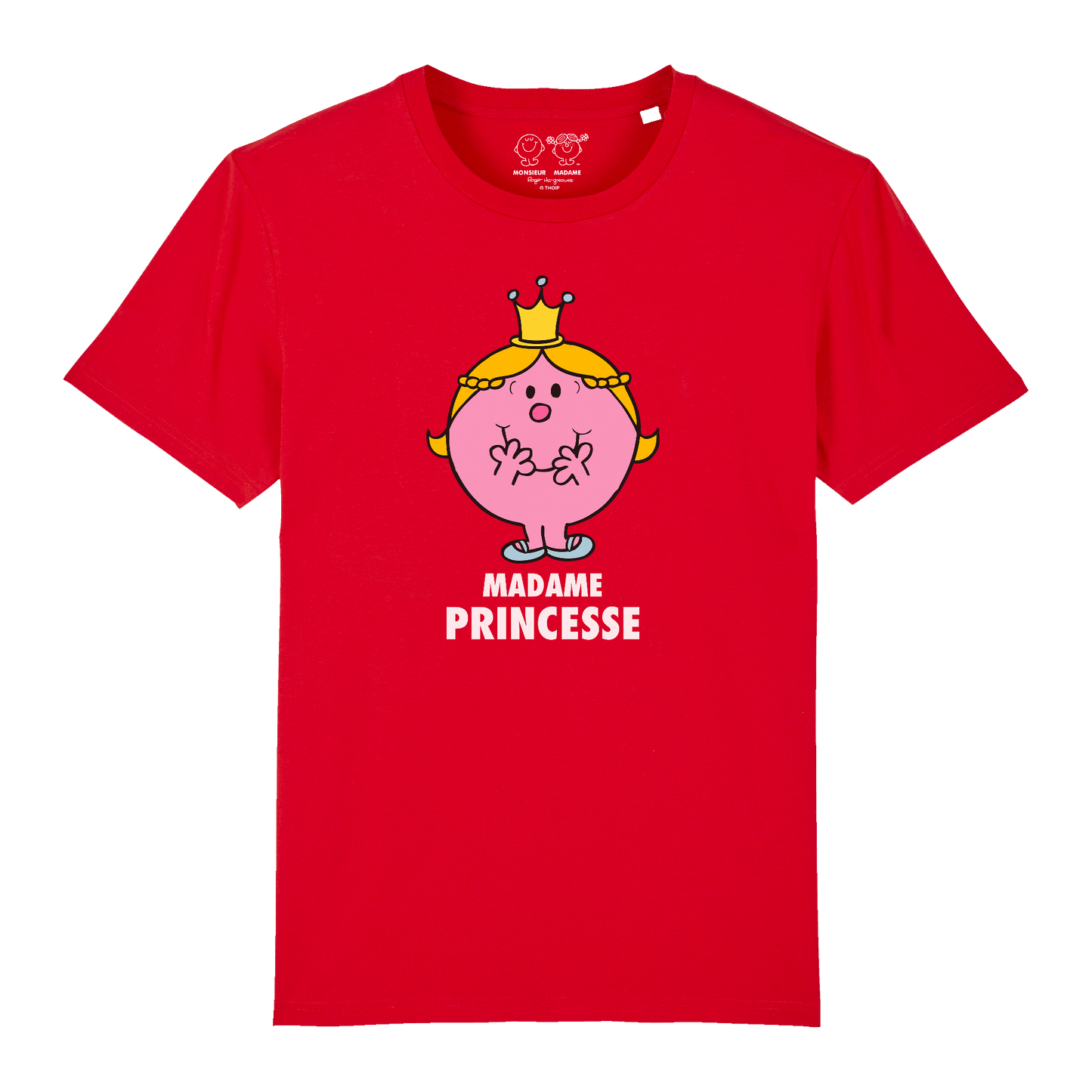 T-Shirt Femme Madame Princesse Monsieur Madame