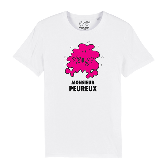 T-Shirt Homme Monsieur Peureux Monsieur Madame