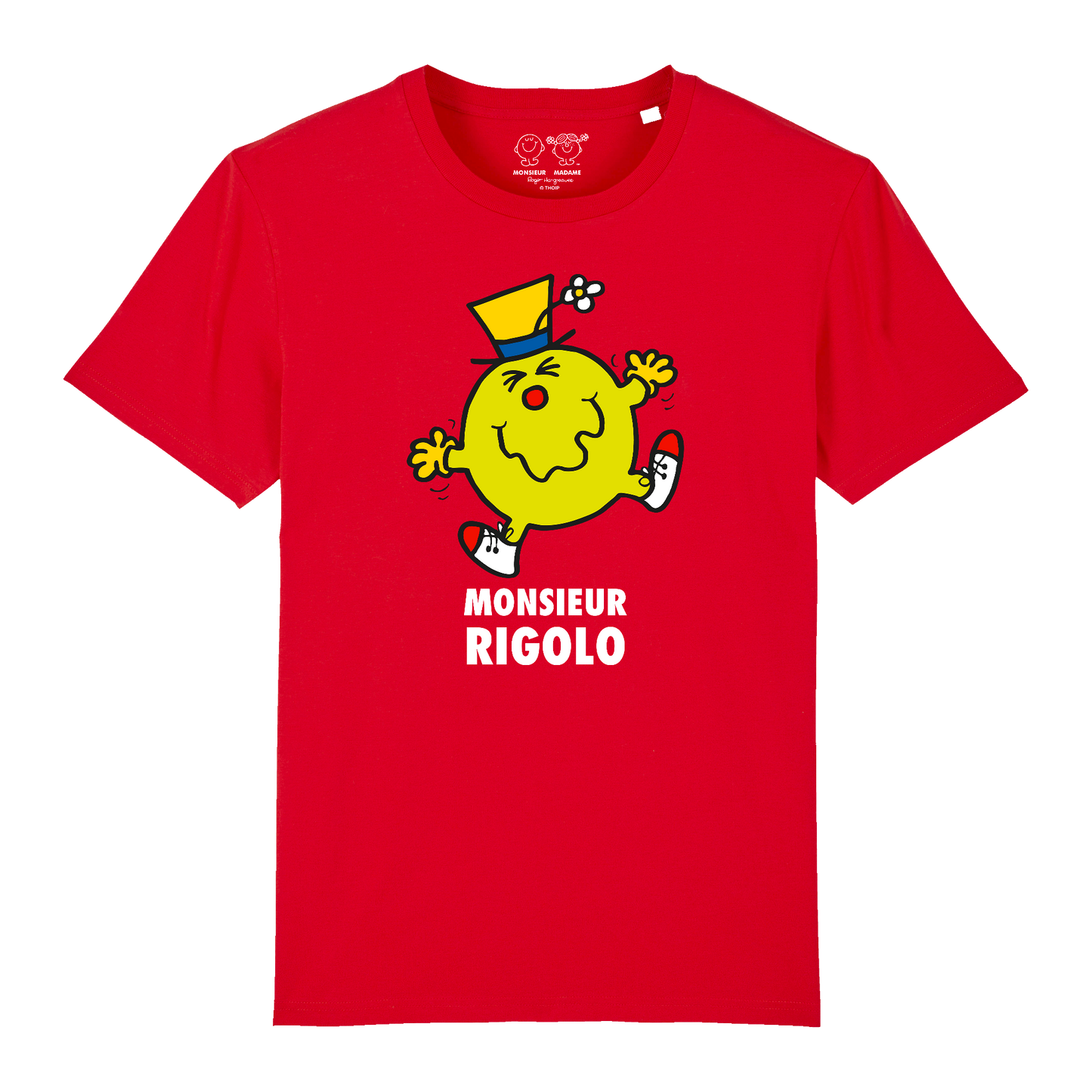 T-Shirt Homme Monsieur Rigolo Monsieur Madame