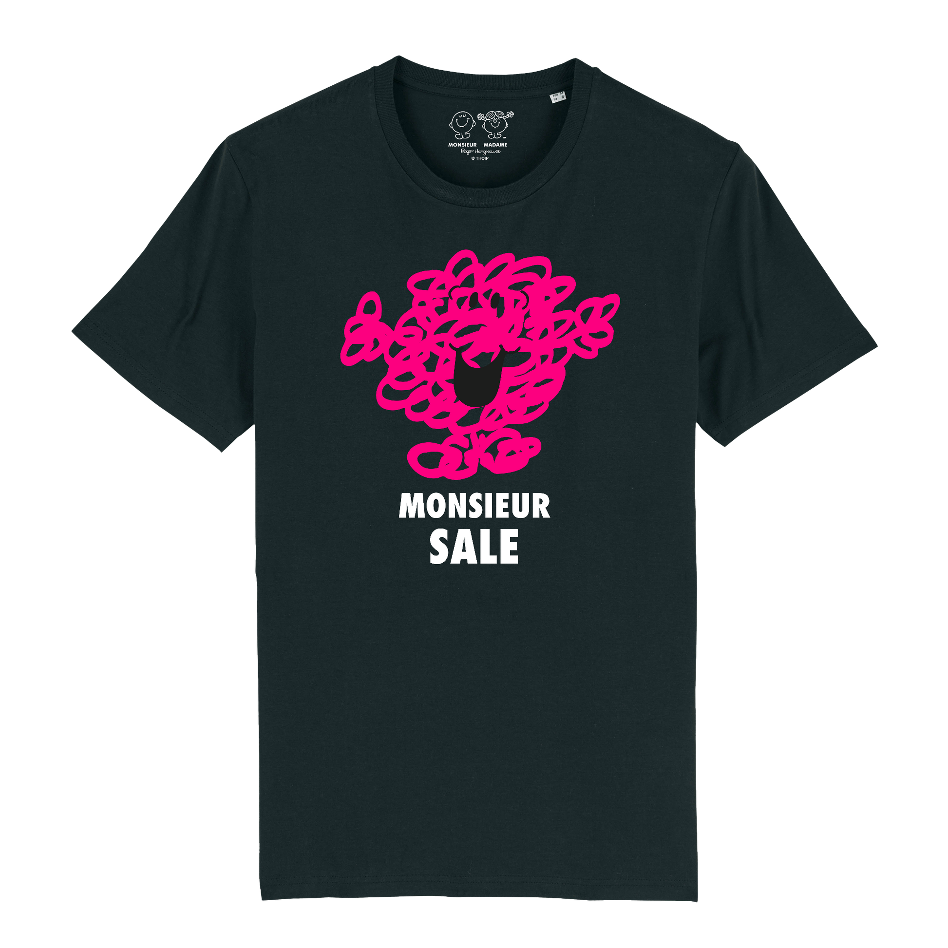 T-Shirt Homme Monsieur Sale Monsieur Madame